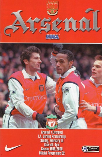 Match programme